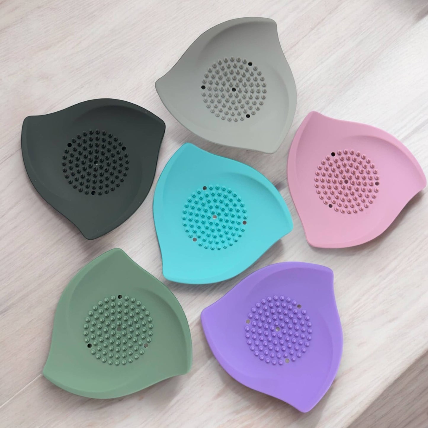 Shower Steamer Tray - Silicone : White