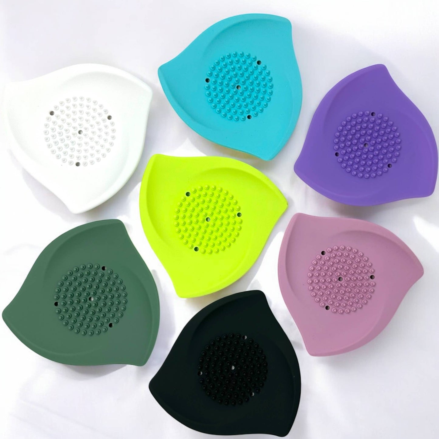 Shower Steamer Tray - Silicone : Lilac purple