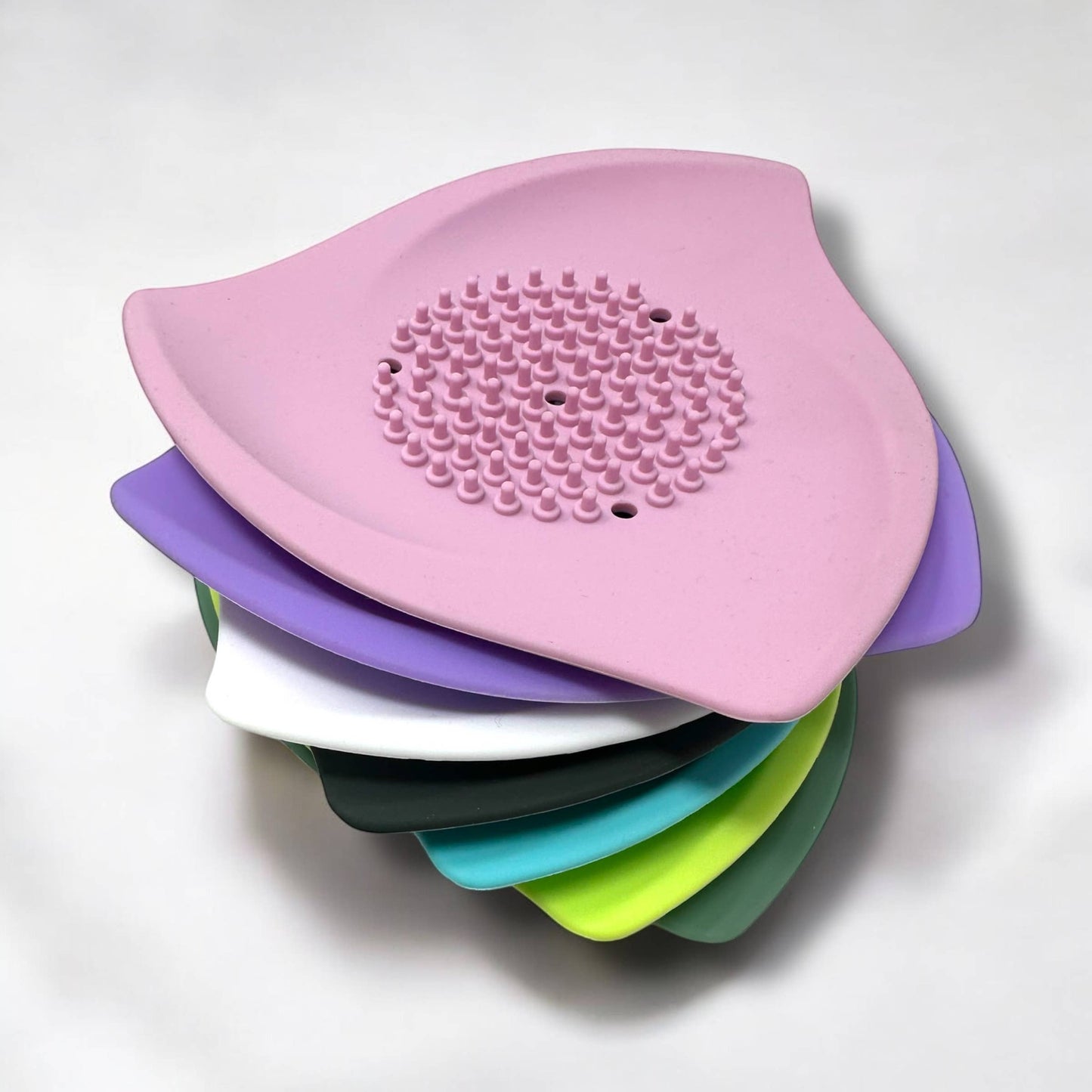 Shower Steamer Tray - Silicone : Lilac purple