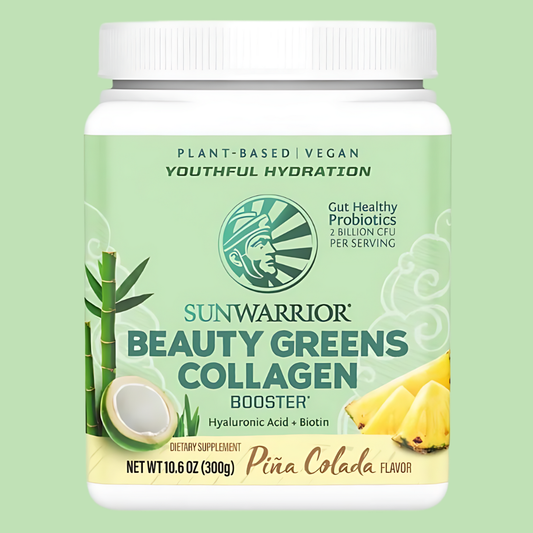 Beauty Greens Pina Colada Collagen Powder - Vegan, Soy-Free