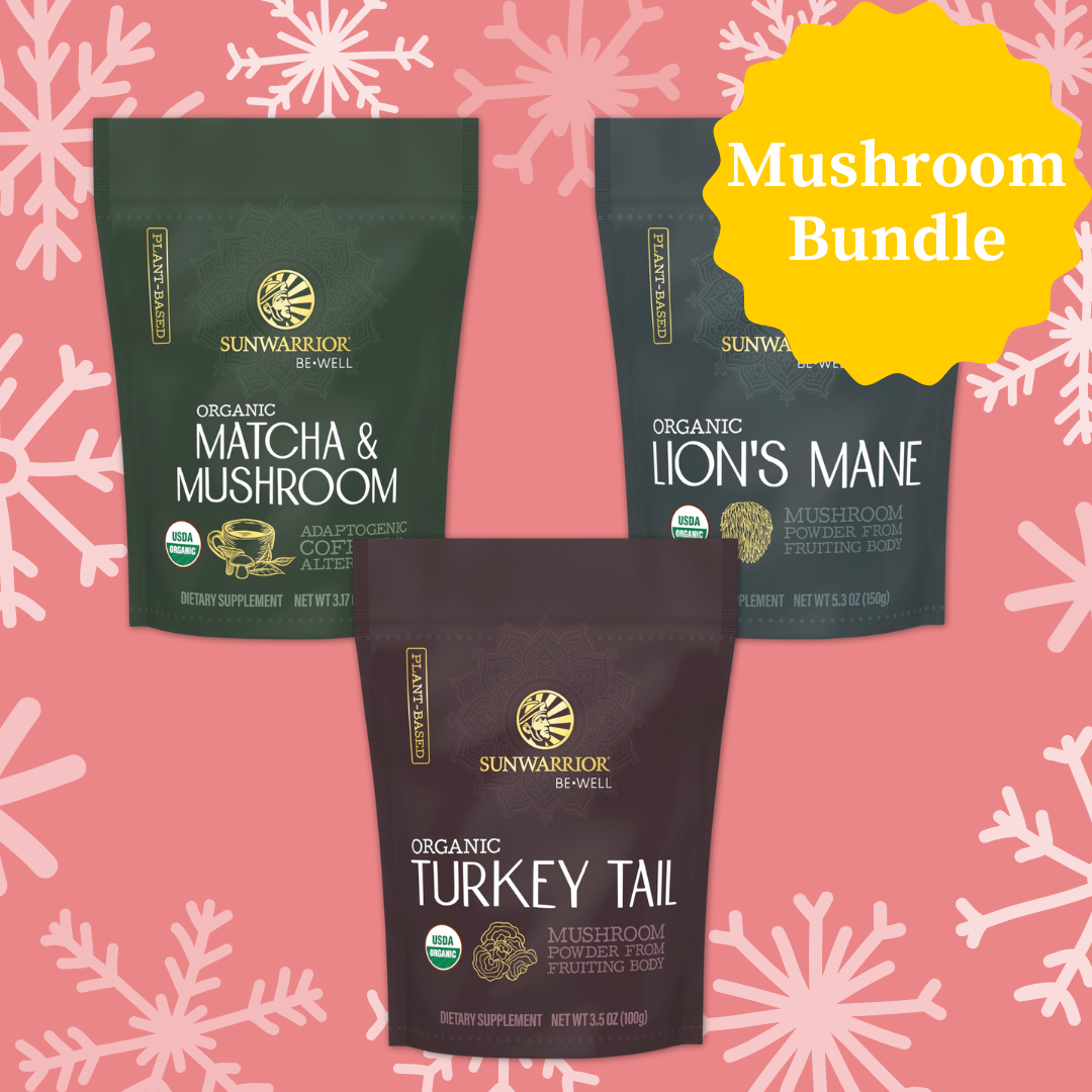 Mushroom Bundle - Lion's Mane, Matcha Mushroom, Turkey Tail