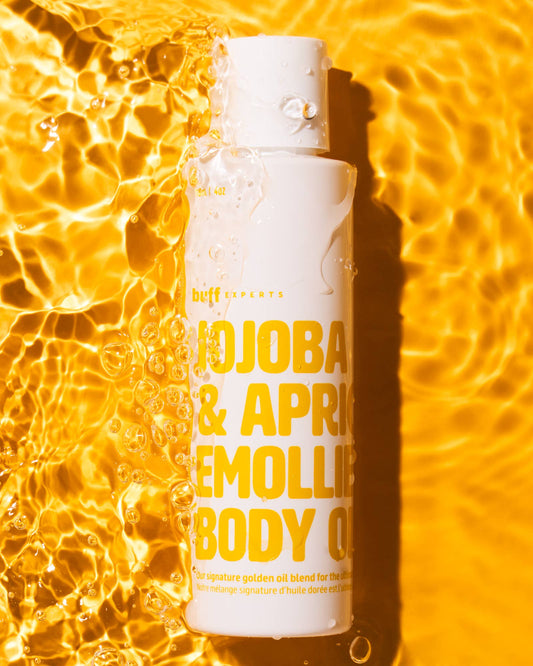 Jojoba & Apricot Emollient Body Oil - Treats Dry Skin