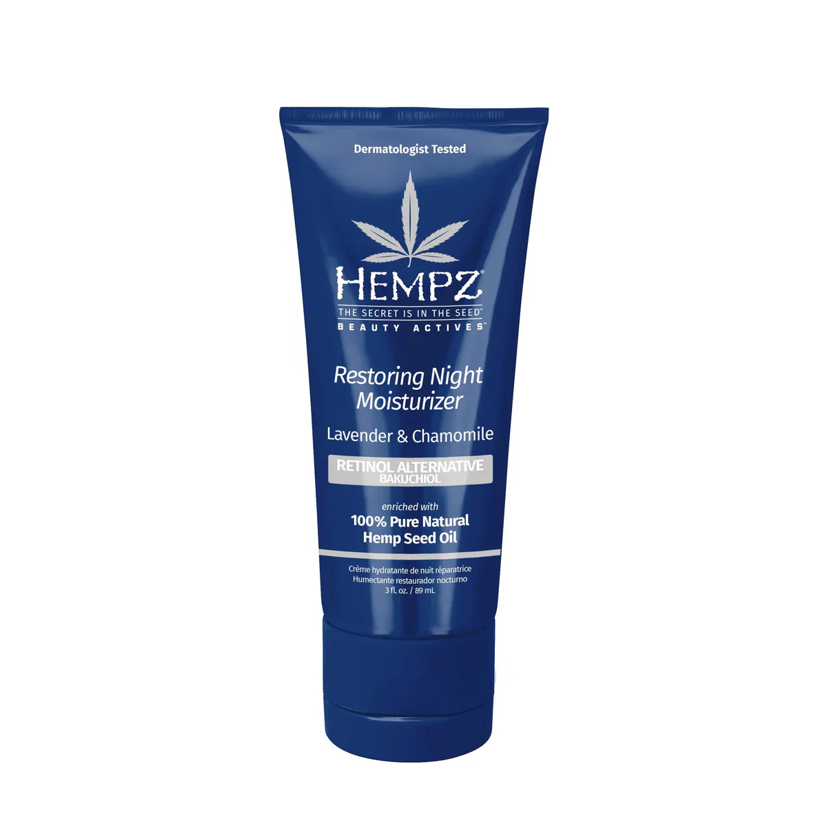 Hempz Restoring Night Moisturizer Lavender & Chamomile 3 fl. oz.